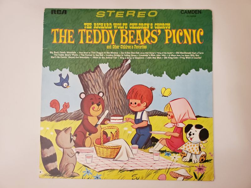 The Richard Wolfe Children's Chorus The Teddy Bears' Picnic and Other Children's Favorites vinyl record